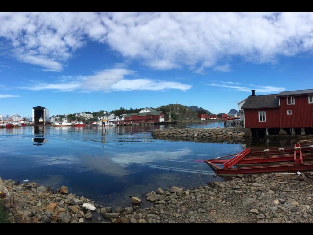 Naustplassen Rorbuer Ballstad Exterior foto